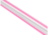 Неоновий розсіювач 8х9мм рожевий LEDUA