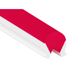 Неоновий розсіювач 8х9мм червоний LEDUA