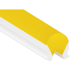 Неоновий розсіювач 8х9мм жовтий LEDUA