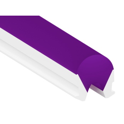 Неоновий розсіювач 8х9мм фіолетовий LEDUA
