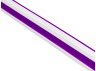 Рассеиватель неоновый LEDUA 8х9 мм фиолетовый 1 м