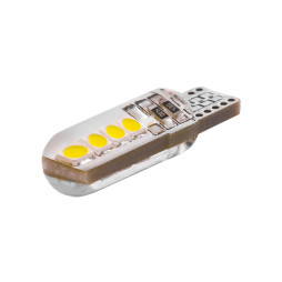 Светодиодная автолампа S T10 W5W 12В SMD3030-8led белый