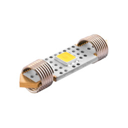 Світлодіодна авто лампа S85-39mm-1smd 5054 білий 12V LEDUA