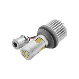 Светодиодная автолампа T25 P21W (1156) с обманкой 12В SMD3030-30led белый