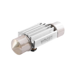 Світлодіодна авто лампа S85-36mm-CSP1818-3W обманка 12-24V білий LEDUA