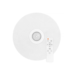 Светильник SMART светодиодный BIOM SML-R26-70-M-RGB музыкальный BT APP пульт д/у 3000-6000K+ RGB 70Вт