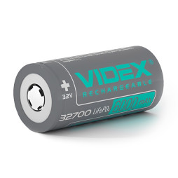 Акумулятор 32700 (без захисту) 6000mAh LiFePO4 bulk/1шт Videx