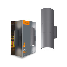 LED светильник архитектурный AR082G IP54 VIDEX E27x2