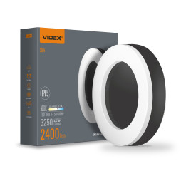 LED светильник ART IP65 круглый VIDEX 30W 5000K Black