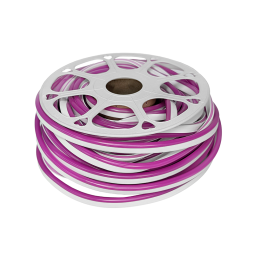 Світлодіодний неон 2835-120led-8*16mm-220V 7W/m, IP65 рожевий (AVT-1-NEON 120B2835-220V-7W/m) #53-Р