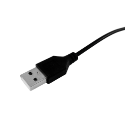 Кабель с разъемом USB Type A 300 мм Черный