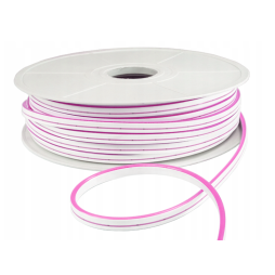 Світлодіодний неон 5*11mm 12V 11W/m 120led IP65, фіолетовий 2 роки гарантії (50м) LEDUA