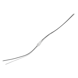 Конектор "мама" - провід+"папа"-провід сіро білий