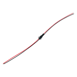 Конектор "мама" - провід+"папа"-провід червоно чорний