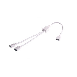 Разветвитель для RGB LED лент 4pin 1+2 шт Белый