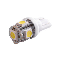 Світлодіодна авто лампа T10-5050-5smd білий 24V LEDUA