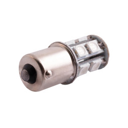 Світлодіодна авто лампа T25-5050-13SMD 1156 червоний 24V LEDUA