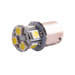 Світлодіодна авто лампа T25-5050-8SMD 1156 білий 24V LEDUA