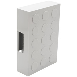 Механічний дзвінок дінг–донг Lemanso 230V LDB30 великий білий