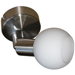 Спот Lemanso ST138 одинарный G9/40W матовый хром