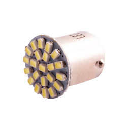 Світлодіодна авто лампа T25-1206-22SMD 1156 білий 12V LEDUA