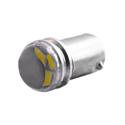 Світлодіодна авто лампа BA9S-2835-3smd A білий 12V LEDUA