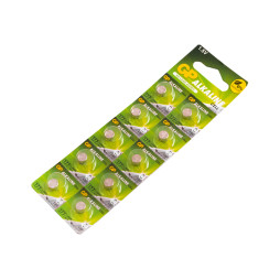 Батарейка годиникова лужна AG4/177 кругла GP