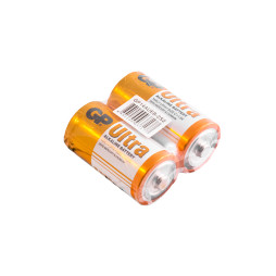 Батарейка щелочная GP Ultra 14AU / LR14 / C Alkaline Battery 2 шт