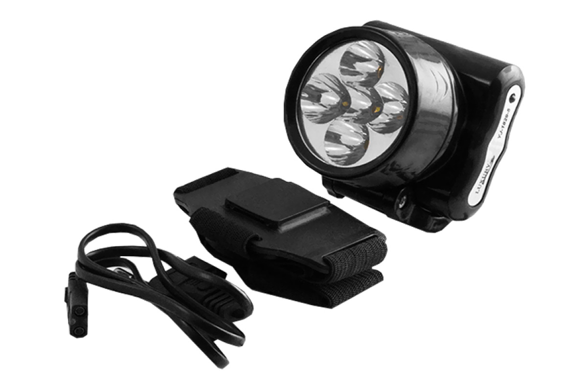 Ліхтарик налобний світлодіодний YJ-1829 5LED аккумуляторний без гарантії