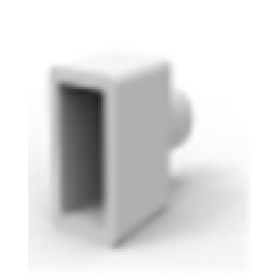 Заглушка з отвором та кабелем для RX24G8TC-A Led Neon