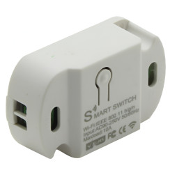 Модуль беспроводного управления с WI-FI без энергоизмерения 10A Lemanso LM6376 Умный дом Tuya малый