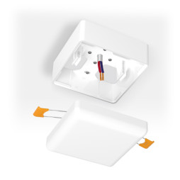 Рамка накладного монтажа безрамочного квадратного светильника VIDEX (VL-DLFS-09SF)