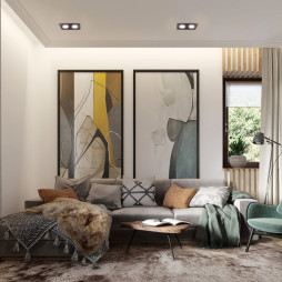 Встраиваемый поворотный светильник Feron DL6222 под лампу черный