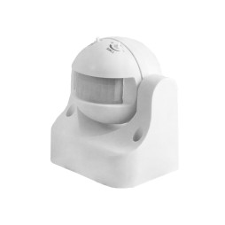 Датчик руху настіний накладний білий 180* 1200вт 220-240V #01/1