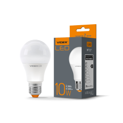 Світлодіодна лампа A60e 10W E27 3000K 220V VIDEX (VL-A60e-10273)