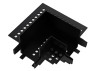 Угловой соединитель для встроенного шинопровода CAB1404 черный LD4024 ULTRA Feron