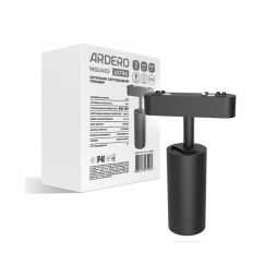 Светодиодный магнитный трековый светильник 12Вт 4000K 24° черный MGU403 ULTRA Feron