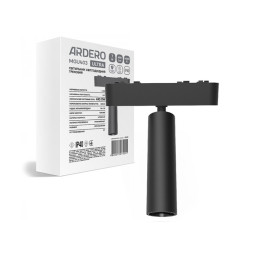 Светодиодный магнитный трековый светильник 7Вт 4000K 24° черный MGU403 ULTRA Feron