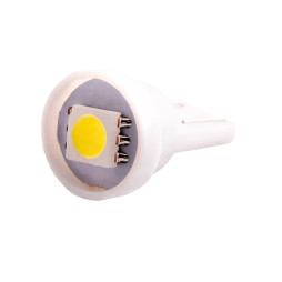 Світлодіодна авто лампа T10-5050-1smd білий 12V LEDUA