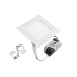 Світильник світлодіодний врізний DownLight 6w 220V квадратний 4000к