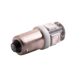 Світлодіодна авто лампа BA9S-5050-5smd синій 24V LEDUA