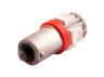 Світлодіодна авто лампа BA9S-5050-5smd червоний 24V LEDUA