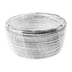 Провід ШВП 2х0,5 білий мідь 0,358 мм2 Вінниця (упаковка 100м)