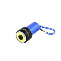 Брелок-ліхтарик 217-COB, 3*AAA, карабін, вологозахист