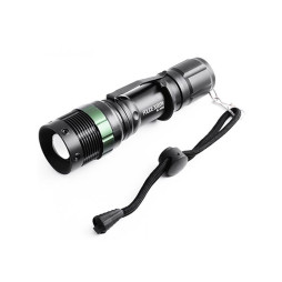 Фонарь ручной POLICE 8455S-XPE, Зарядное 220V, 3xAAA, zoom, Box