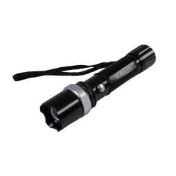 Фонарик ручной аккумуляторный 8626-XPE, зар.устройство 220V, прикуриватель, zoom