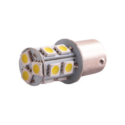 Світлодіодна авто лампа T25-5050-13SMD 1156 білий 24V LEDUA