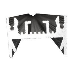 Профіль алюмінієвий SVL_LP-SL1929 анод -1м.(в ламелях по 3,05 м) (19х29 мм)