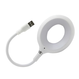 Подсветка LED с USB LEMANSO 5V 2W 6500K ABS + силиконовая опора / LMF9325 белая 6500K