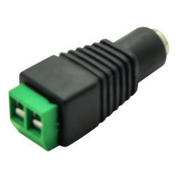 Гніздо живлення DC5.5*2.1мм з клемами Lemanso / LMA9404